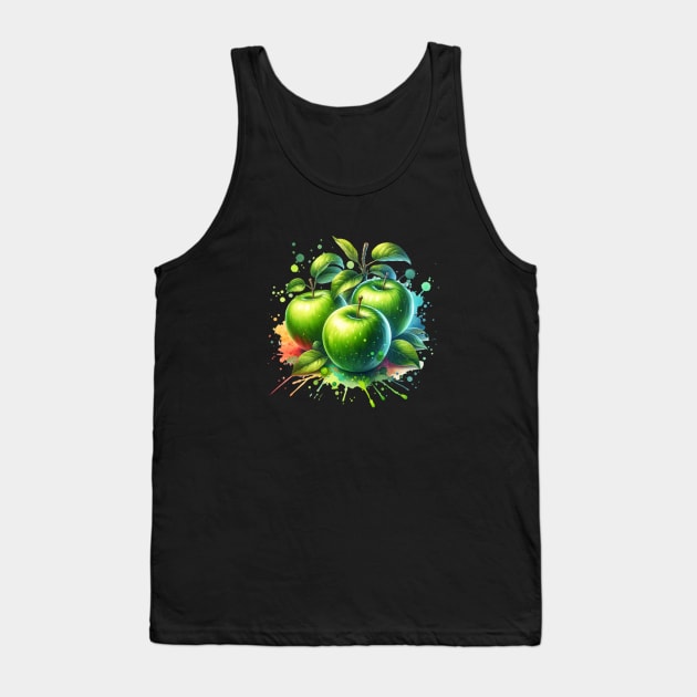 Apples Color Forest Vintage Since Tank Top by Flowering Away